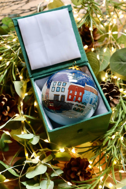 East Neuk of Fife | Scottish Christmas Decoration Bauble Scotland