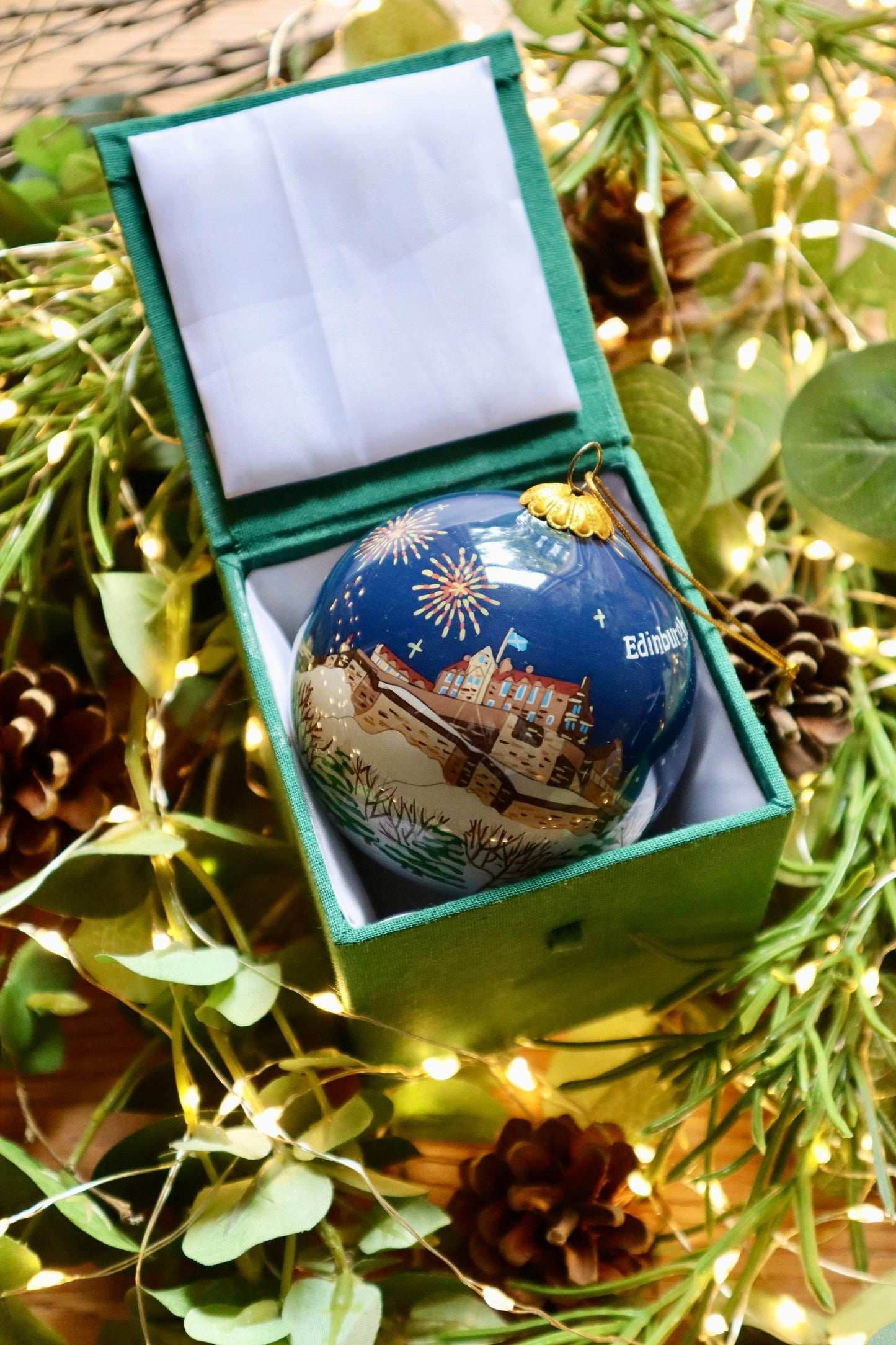 Edinburgh | Scottish Christmas Decoration Bauble Scotland