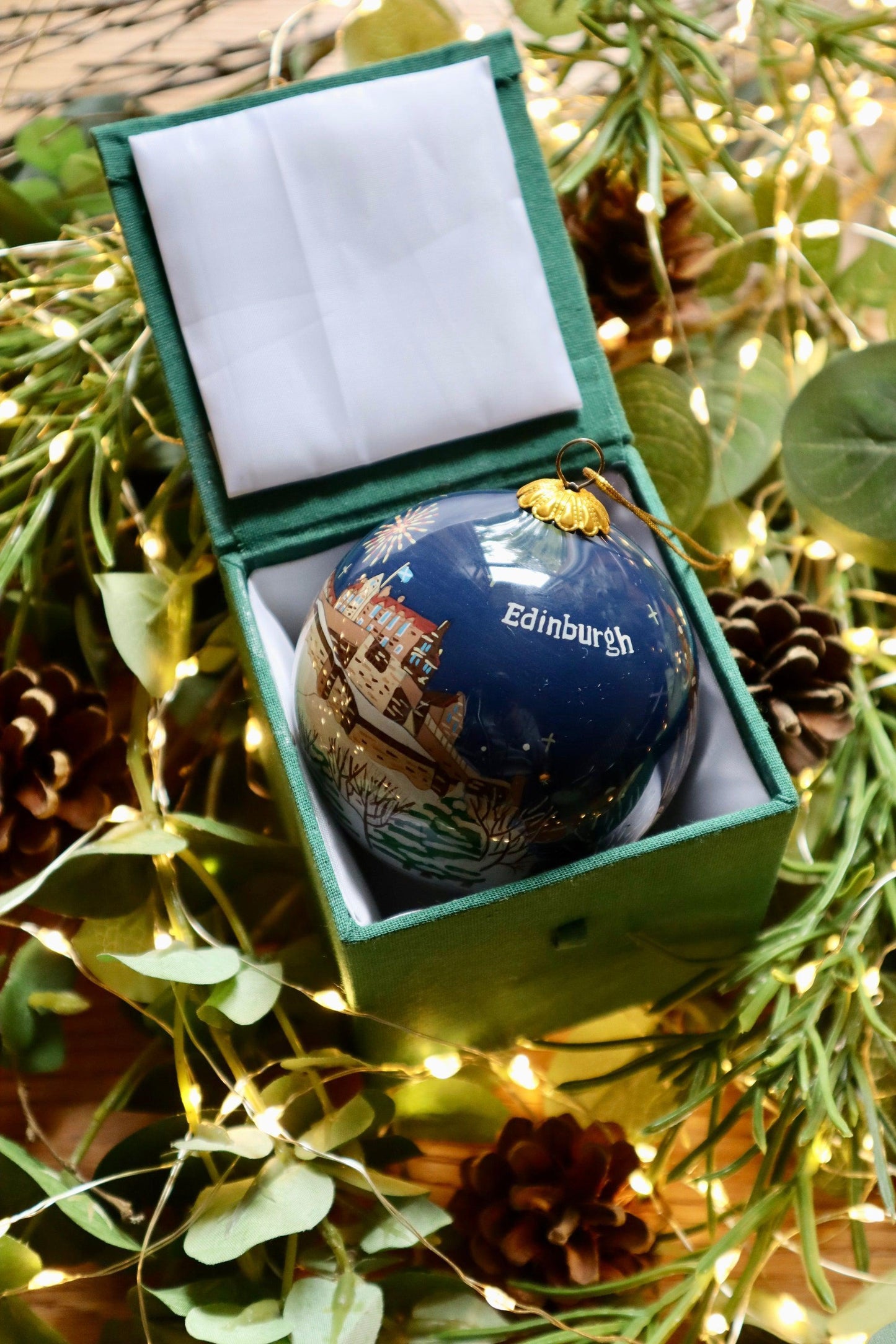 Edinburgh | Scottish Christmas Decoration Bauble Scotland