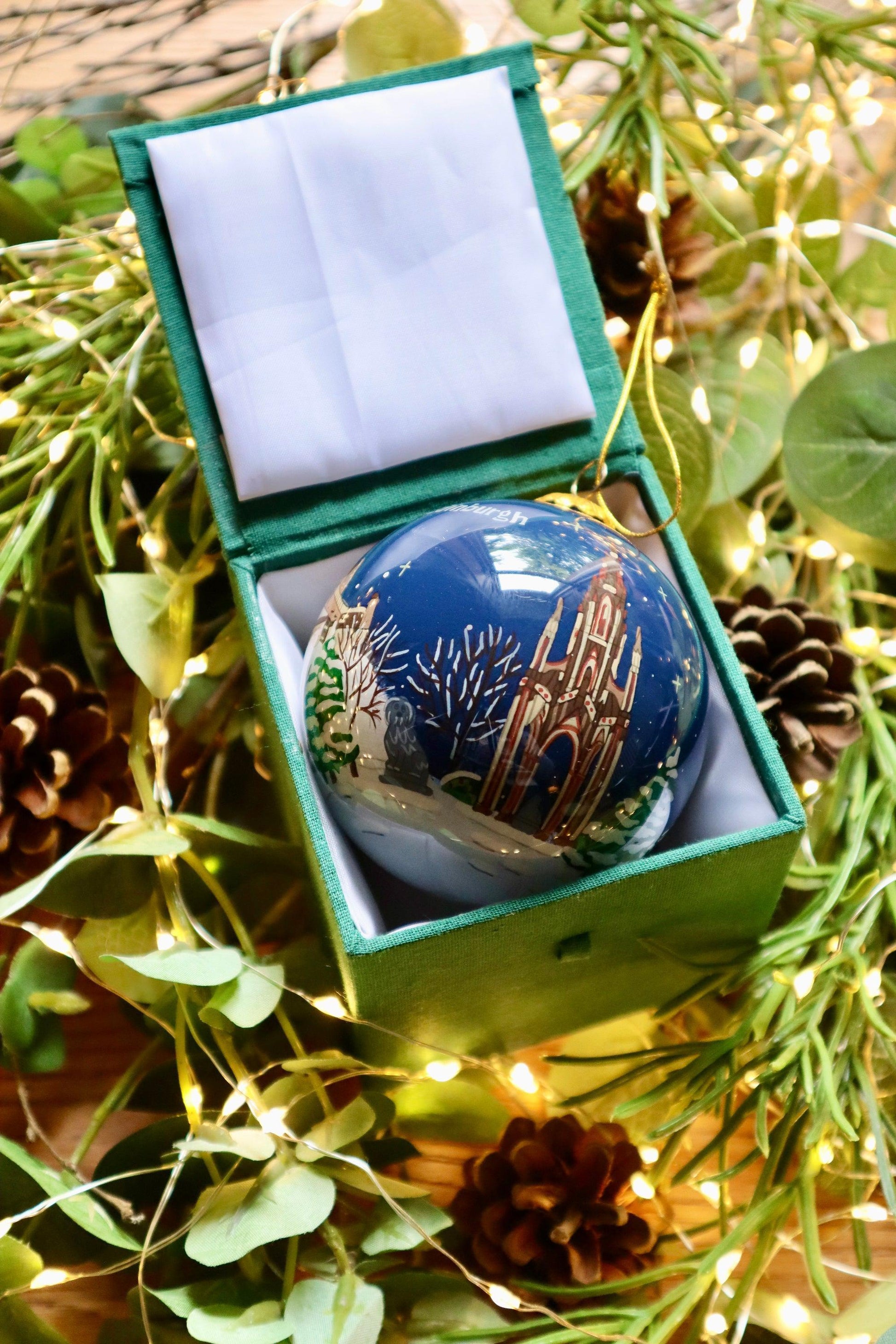 Edinburgh | Scottish Christmas Decoration Bauble Scotland