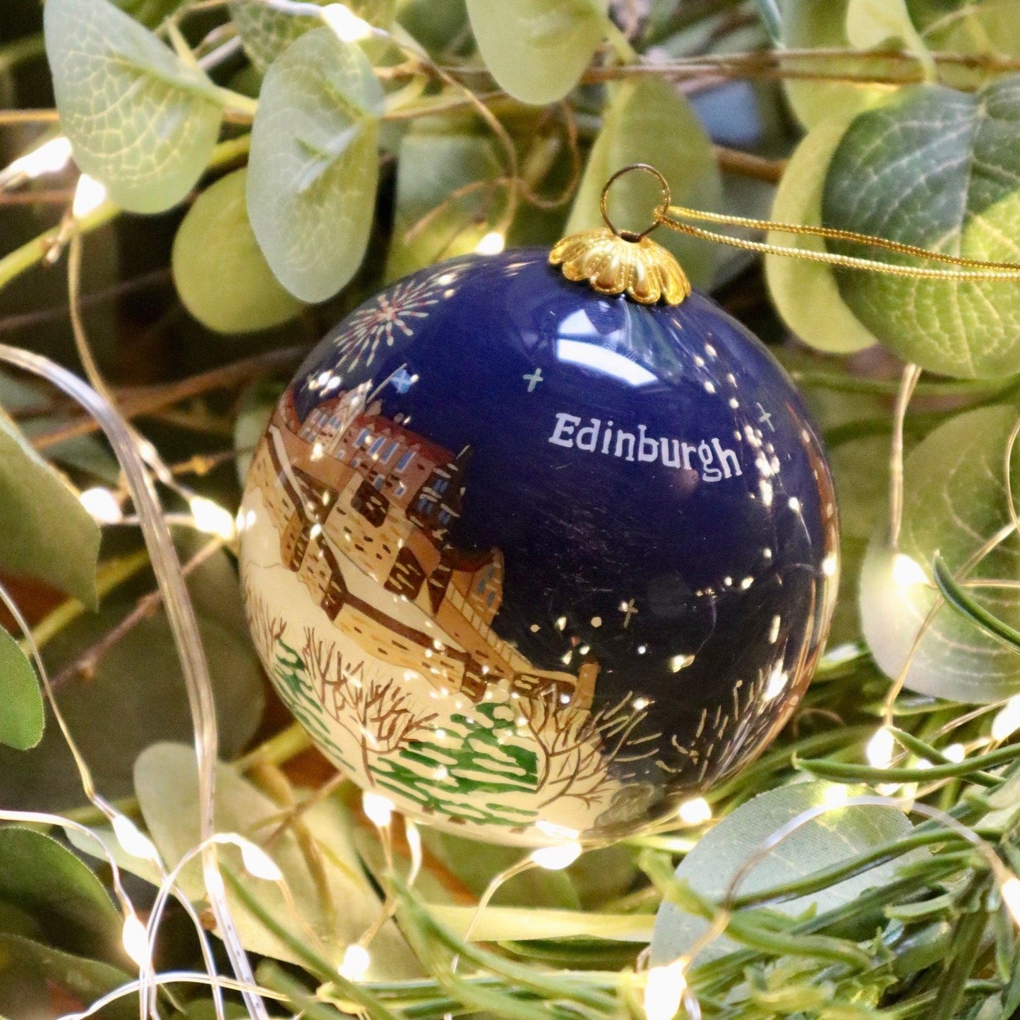 Edinburgh | Scottish Christmas Decoration Bauble Scotland