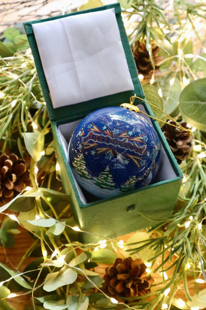 Glasgow City | Scottish Christmas Decoration Bauble Scotland